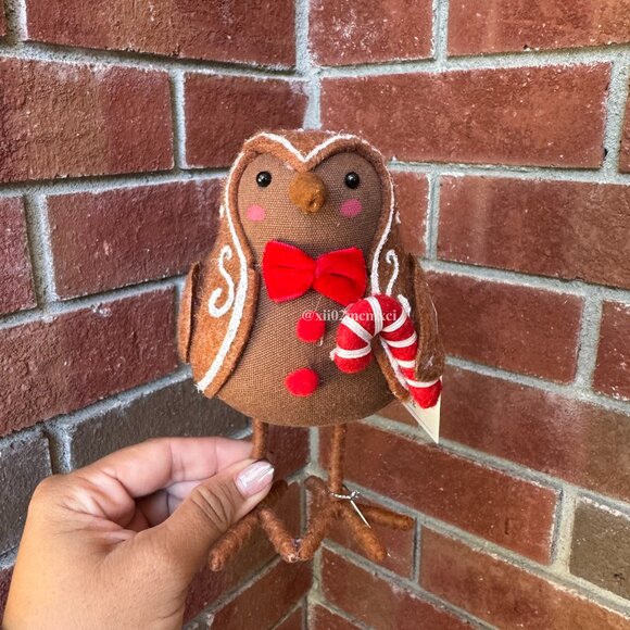TARGET WONDERSHOP GINGERBREAD FEATHERLY FRIEND BIRD 1CT - Picture 1 of 4
